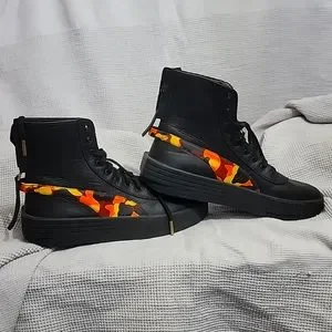 Puma × A Bathing Ape leather Hi-tops ULTRA RARE  factory samples M sz9 Get your feet in these classic adidas Copa Super Suede  main image 4